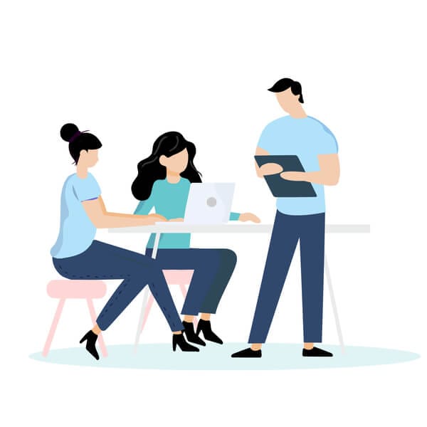 ThinkCol team collaborating